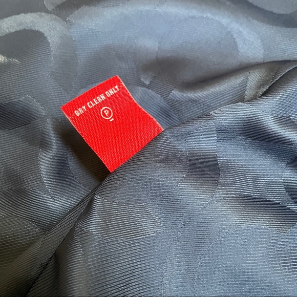 COACH 1941 Poppy Blue Phoebe Tweed Blazer Jacket - Picture 16 of 16